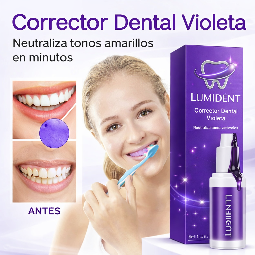 CREMA MORADA BLANQUEADOR DENTAL