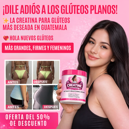 CREATINEPRO® | POTENCIA TUS GLÚTEOS Y TU FUERZA CON CREATINA + COLÁGENO