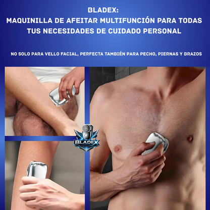 BLADEX | AFEITADO PRECISO Y RÁPIDO + CARGADOR USB INCLUIDO