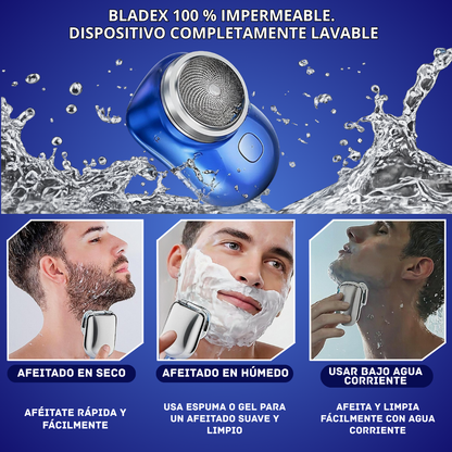 BLADEX | AFEITADO PRECISO Y RÁPIDO + CARGADOR USB INCLUIDO